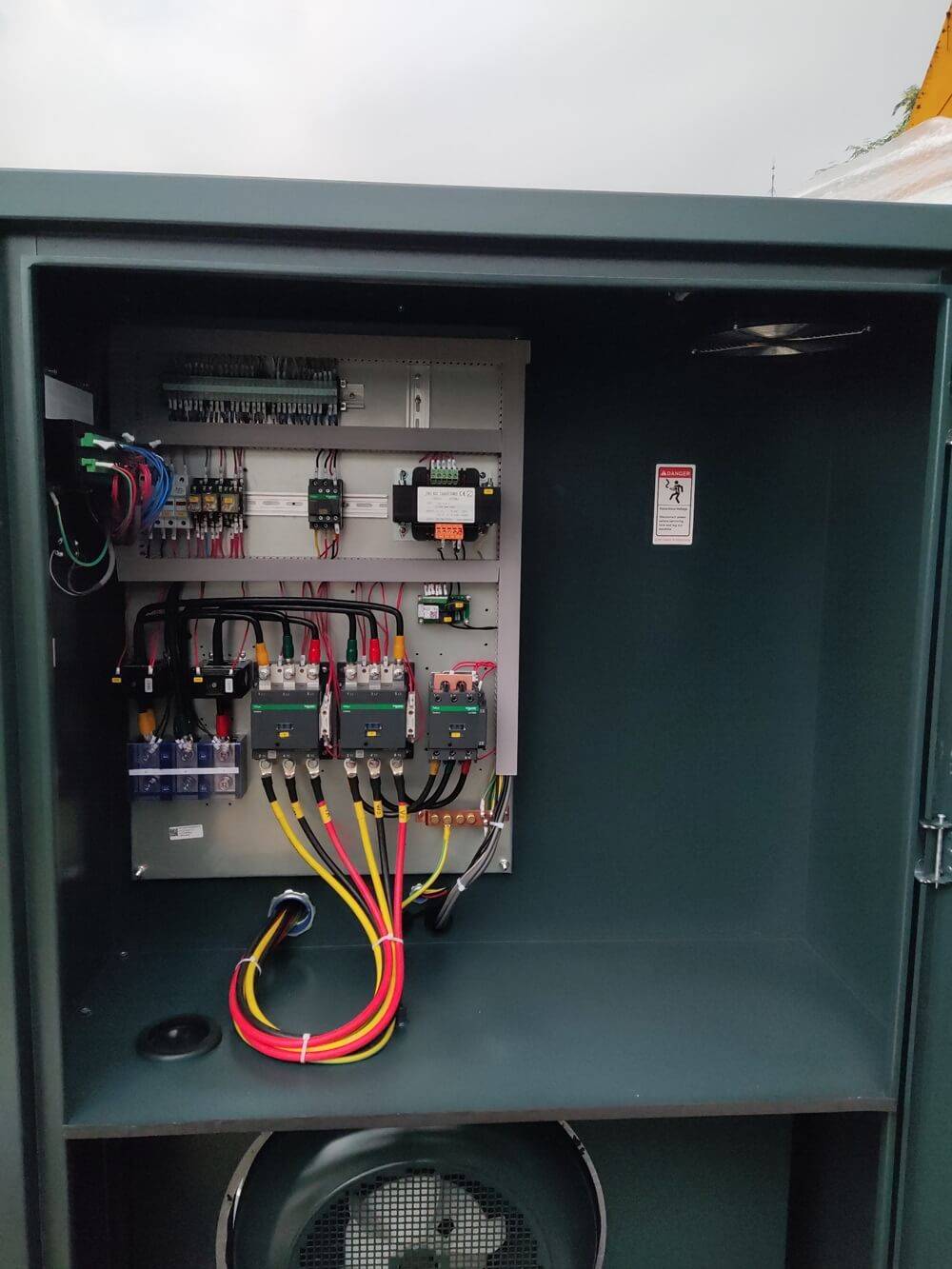 Tủ điện máy nén khí Fusheng 90kw