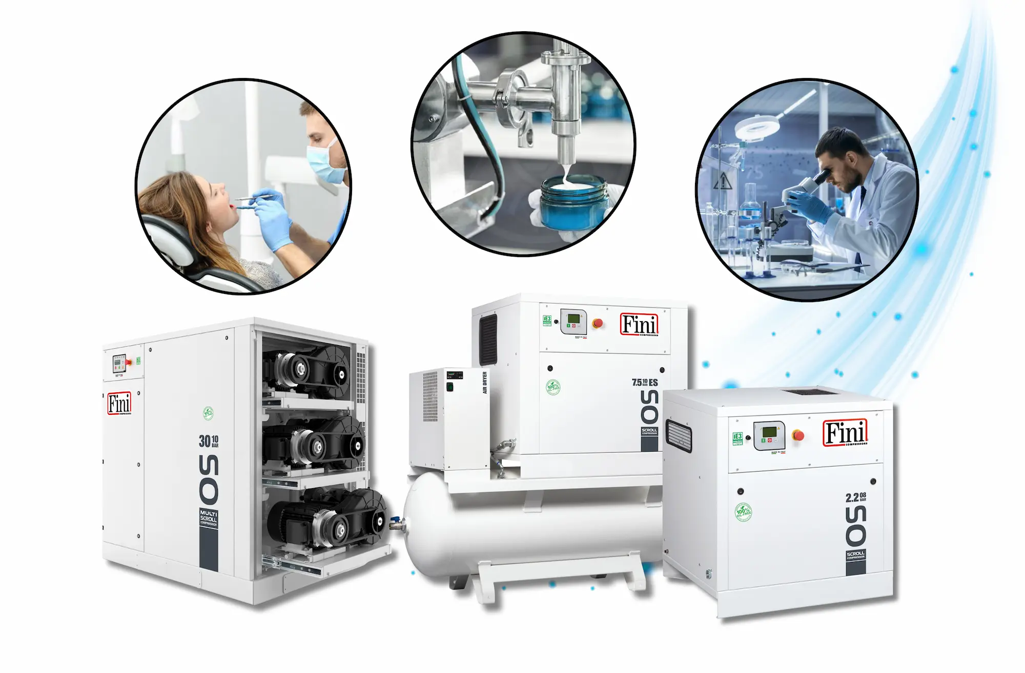 Ứng dụng máy nén khí trong y tế